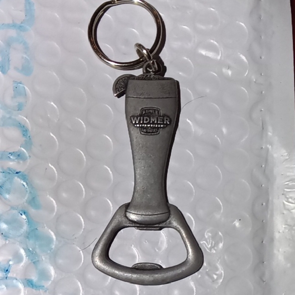 Silver Bottle Opener Keychain